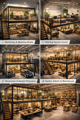 Mezzanine Ruang Kantor di Pademangan Timur